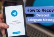 Telegram users delete messages recipients device