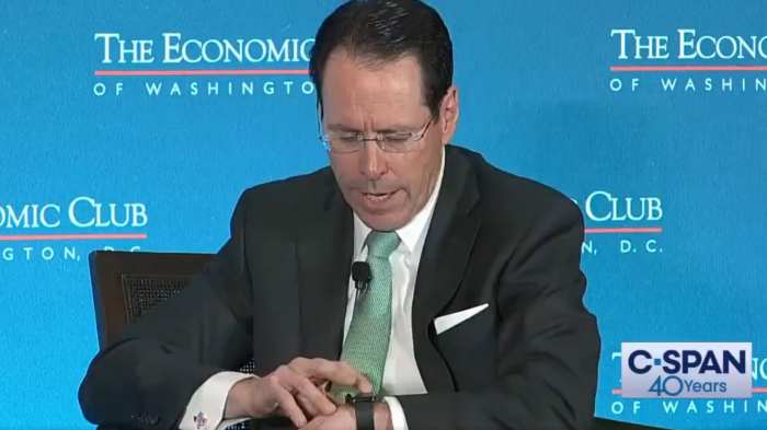 Att ceo robocall live interview