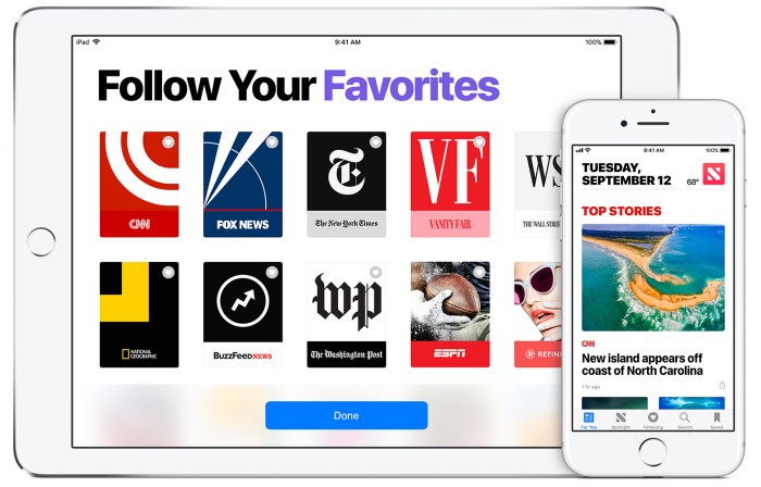 Publishers warn again joining apple news