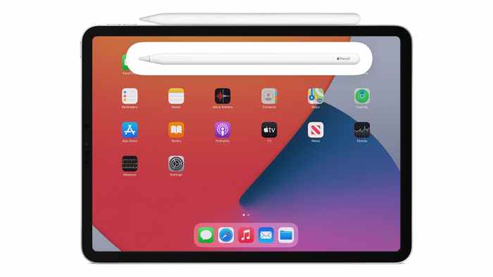 Apple pencil no inductive charging new ipads