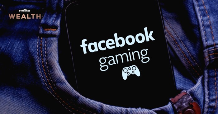 Facebook gaming main navigation