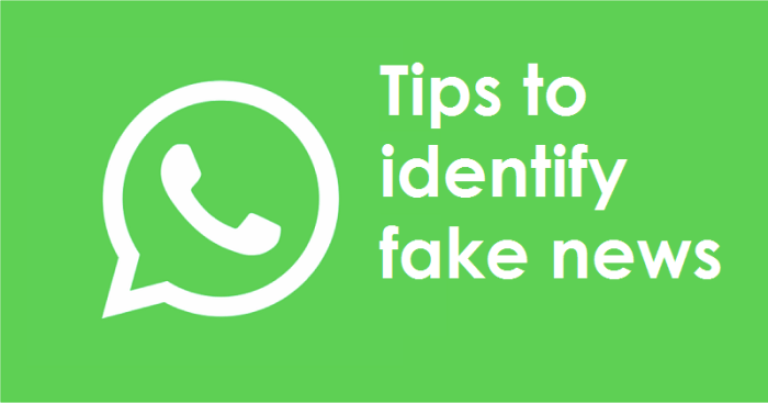 Whatsapp easier identify spam fake news
