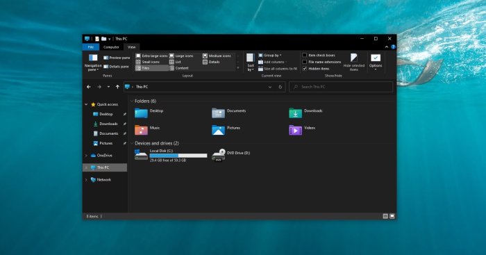 Microsoft update file explorer design