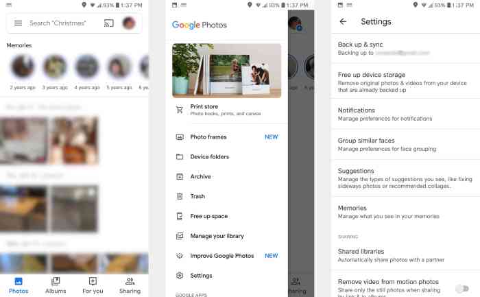 Express backup rolling out google photos