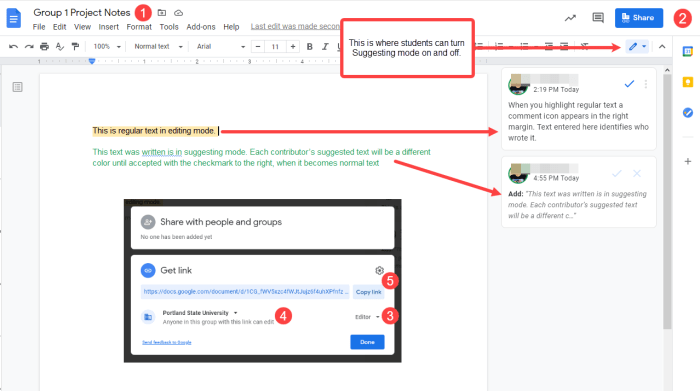 Teens repurpose google docs chatting