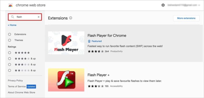 Chrome warn users flash player deprecation