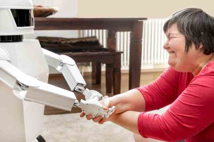 Body surrogate robots help disabled