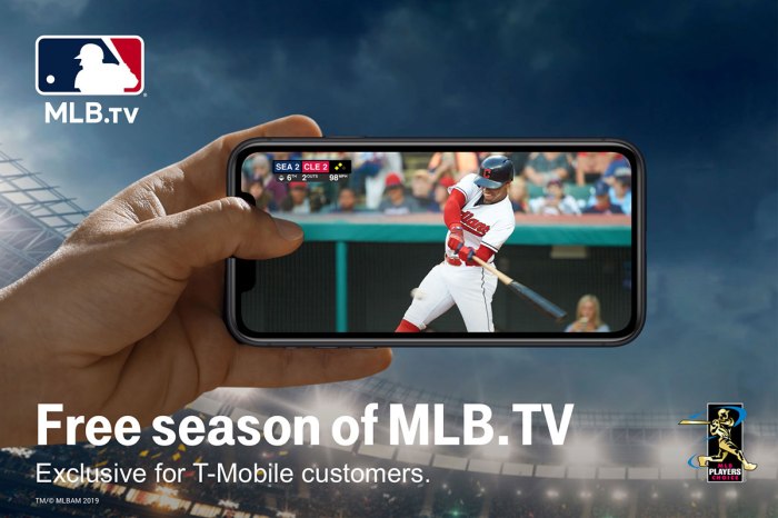 T mobile subscribers free year of mlb tv again